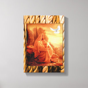 Jesus Christ Stretched Canvas Print Canvas