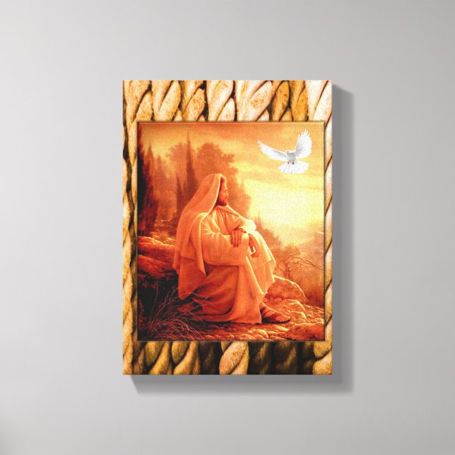 Jesus Christ Stretched Canvas Print Canvas (Front)