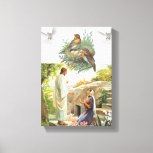 Jesus Christ Stretched Canvas Print Canvas