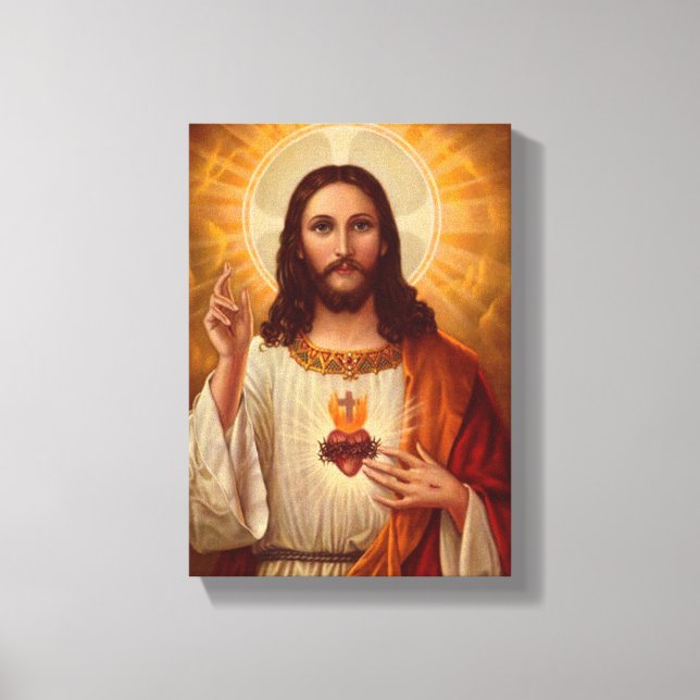 Jesus Christ Stretched Canvas Print Canvas (Front)