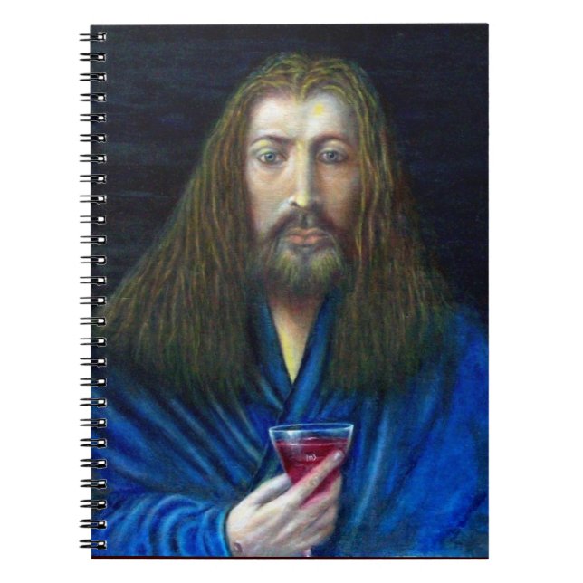 JESUS CHRIST, THE CHALICE IN EMMAUS NOTEBOOK (Front)