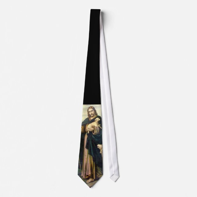 JESUS CHRIST THE GOOD SHEPHERD 3 TIE (Front)