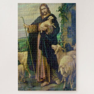 JESUS CHRIST THE GOOD SHEPHERD JIGSAW PUZZLE