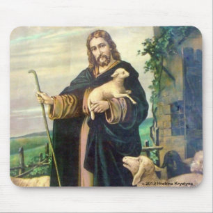 JESUS CHRIST THE GOOD SHEPHERD MOUSEPAAD MOUSE PAD