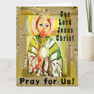 Jesus Christ the High Priest Folded Greeting Card