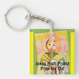 Jesus Christ the High Priest Keychain