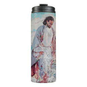 JESUS CHRIST  THERMAL TUMBLER