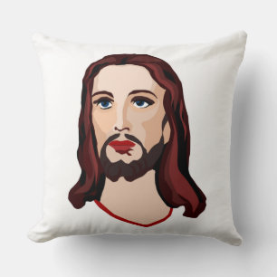 JESUS CHRIST THROW PILLOW