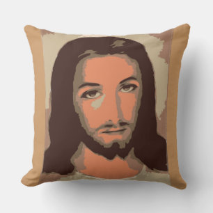 JESUS CHRIST THROW PILLOW