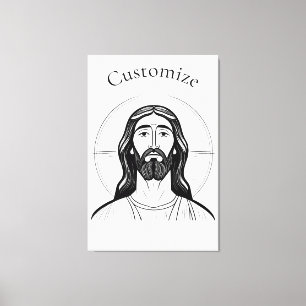 Jesus Christ Thunder_Cove Canvas Print