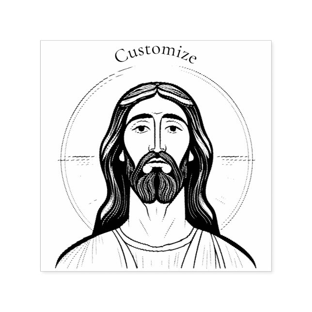 Jesus Christ Thunder_Cove Self-inking Stamp (Design)