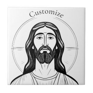Jesus Christ Thunder_Cove Tile
