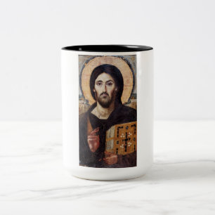 Jesus Christ Two-Tone Coffee Mug