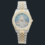 JESUS CHRIST WATCH<br><div class="desc">What a great watch with Saviour on it!   Need a unique gift?  Here it is,  wedding,  birthday,  anniversary,  missionary gift,  ... ...   :)</div>