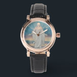 JESUS CHRIST WATCH<br><div class="desc">Nice watch with the picture of the Saviour statue.  Great missionary gift or treat yourself!</div>
