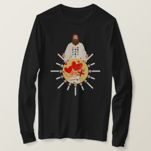 Jesus Christ Watches Over All Those Who Love Him T-Shirt