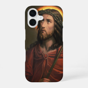 Jesus Christ with Crown of Thorns iPhone 16 Case