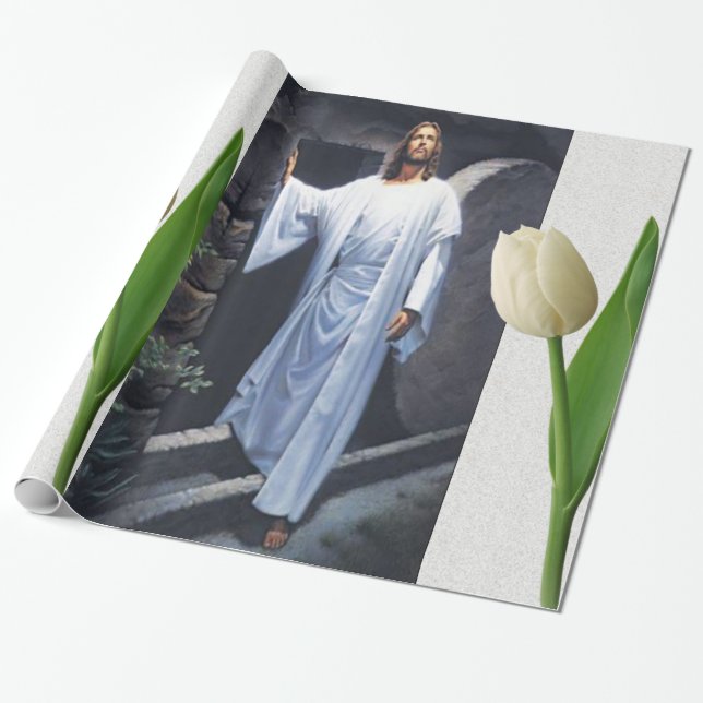 Jesus Christ Wrapping paper (Unrolled)