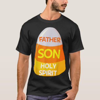 Jesus Christian Candy Corn Halloween T-Shirt