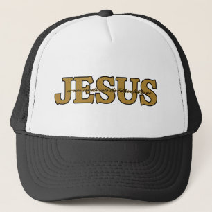 Jesus Christian Faith John 14:6 KJV Bible Verse Trucker Hat