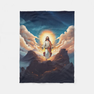 Jesus / Christian Fleece Blanket