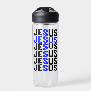 Jesus Christian God Son Easter Faith Christian Water Bottle