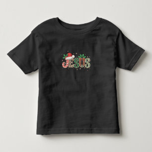 Jesus Christian Religious Saying Faith Bible Verse Toddler T-shirt
