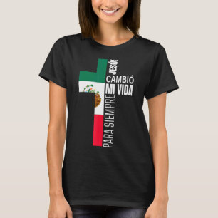 Jesus Christian Spanish  Dad Fathers Day Mexican F T-Shirt