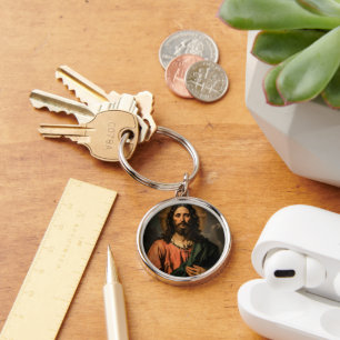 Jesus Christianity Reniassance Keychain