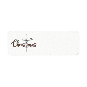 Jesus Christmas Address Labels