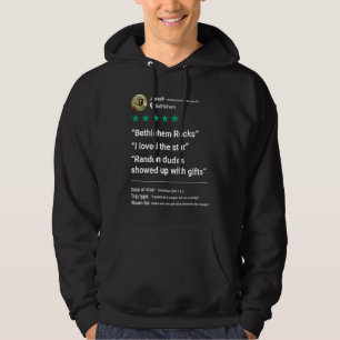 Jesus Christmas Bethlehem Nativity Ugly Xmas Sweat Hoodie