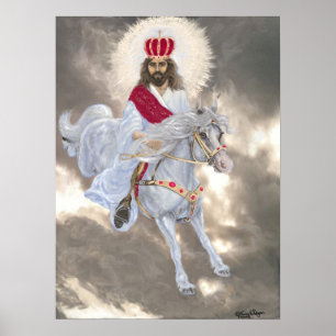 Jesus Christ's Second Coming Poster