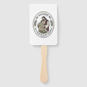 Jesus Chronic Illness Encouragement T-Shirt Inspir Hand Fan