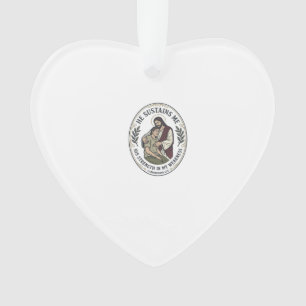 Jesus Chronic Illness Encouragement T-Shirt Inspir Ornament