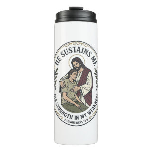 Jesus Chronic Illness Encouragement T-Shirt Inspir Thermal Tumbler