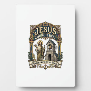 Jesus Church Bell Jesus Church Bell Christian Fait Plaque
