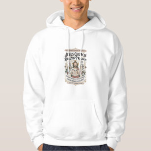 Jesus Church Bulletin Program Jesus Church Bulleti Hoodie