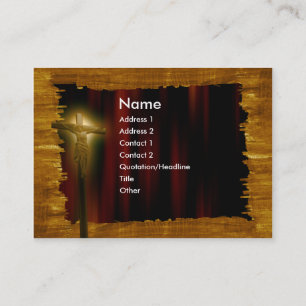 jesus_church business card