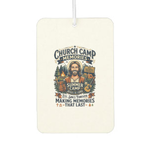 Jesus Church Camp VBS Nostalgia Shirt Faith Based Air Freshener
