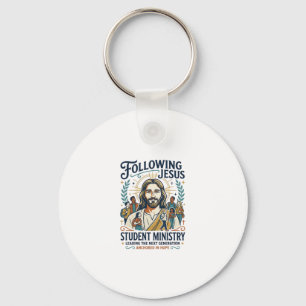 Jesus Church Merch Youth Camp Style Shirt Faith Ba Keychain