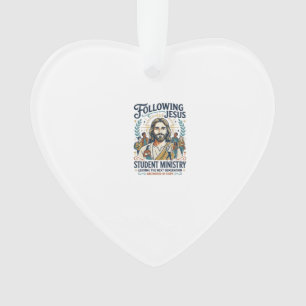 Jesus Church Merch Youth Camp Style Shirt Faith Ba Ornament