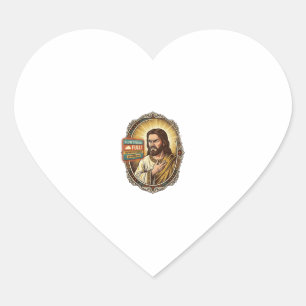 Jesus Cloud Storage Full Warning Paywall Tech Humo Heart Sticker