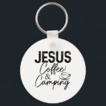 Jesus Coffee And Camping Christian Camper Nature L Keychain<br><div class="desc">Jesus Coffee And Camping Christian Camper Nature Lover</div>
