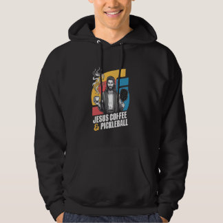 Jesus Coffee Pickleball Hoodie