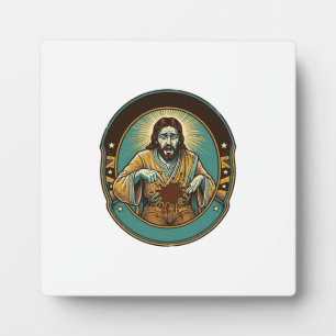 Jesus Coffee Stain Pants Before Meeting Office Wor Plaque