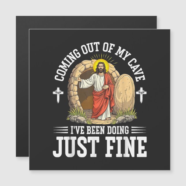 Jesus Coming Out Of My Cave (Front/Back)