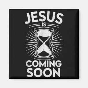 Jesus Coming Soon Christian Religious Bible Verse Magnet