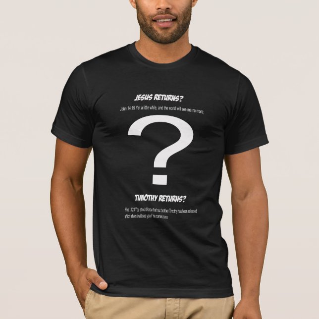 jesus coming T-Shirt (Front)