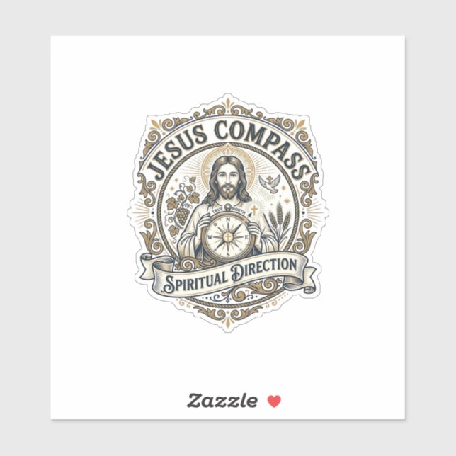 Jesus Compass Spiritual Direction Jesus Compass Sp (Sheet)