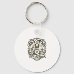 Jesus Compass Spiritual Direction Jesus Compass Sp Keychain